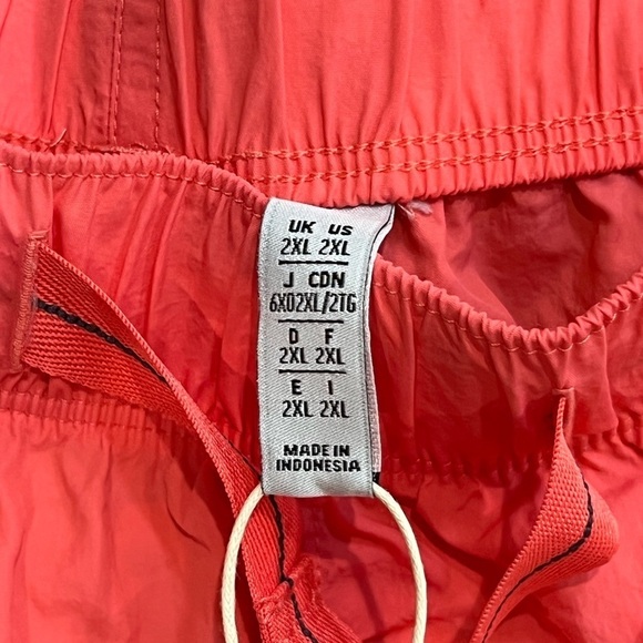 NWT Adidas 2XL Advantage BM Cargo Shorts Orange Moisture Wicking Performance $70 - Picture 3 of 9